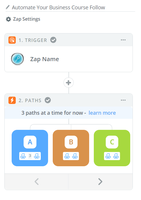 Zapier Paths