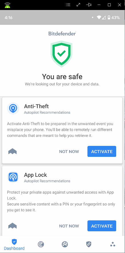 Bitdefender Mobile App